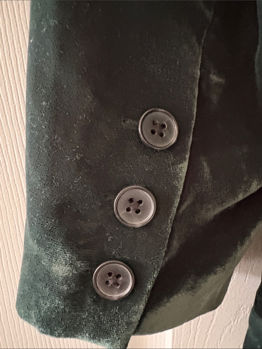 Old Navy Holiday Green Velvet Oversized Party Blazer - Picture 3 of 11